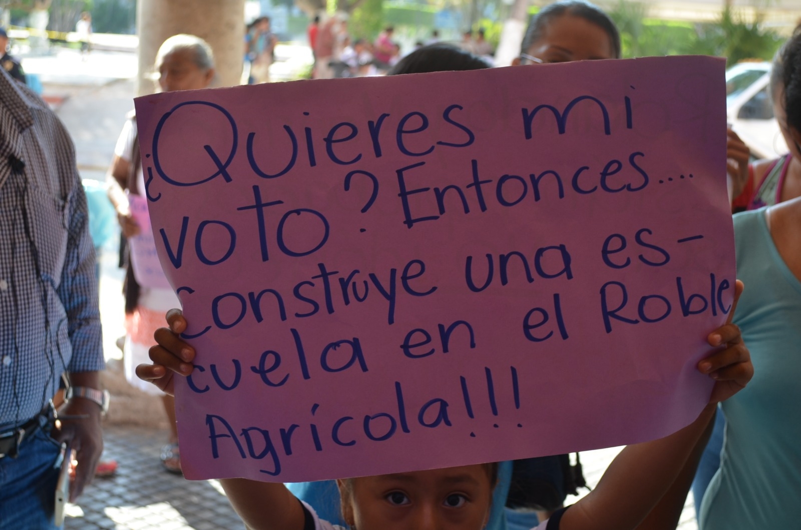 Protestan en Miércoles Ciudadano